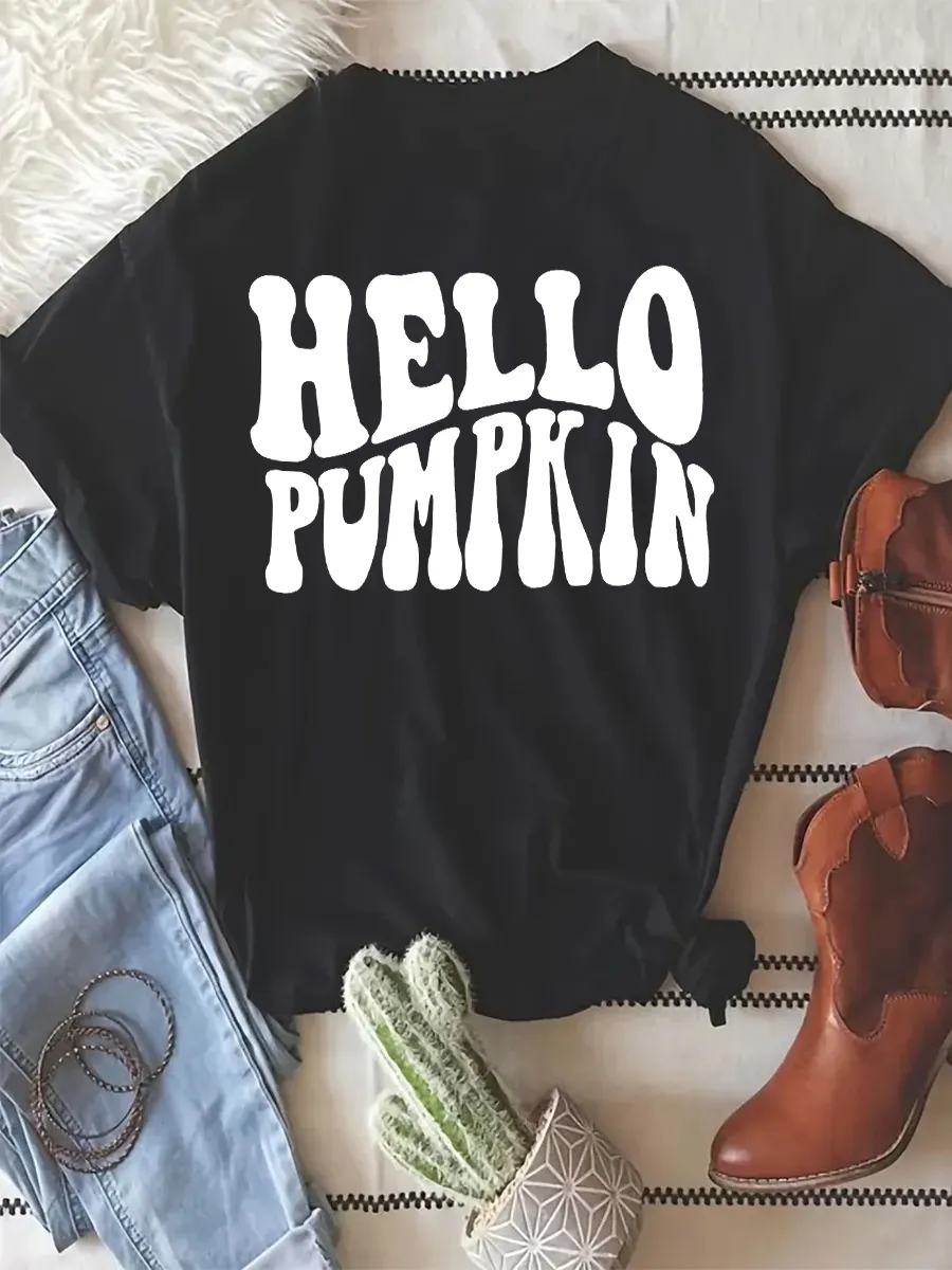 hello pumpkin T-shirt