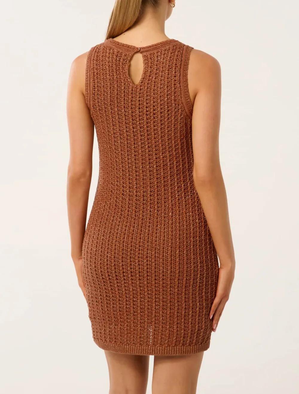 Bailee Crochet Mini Dress