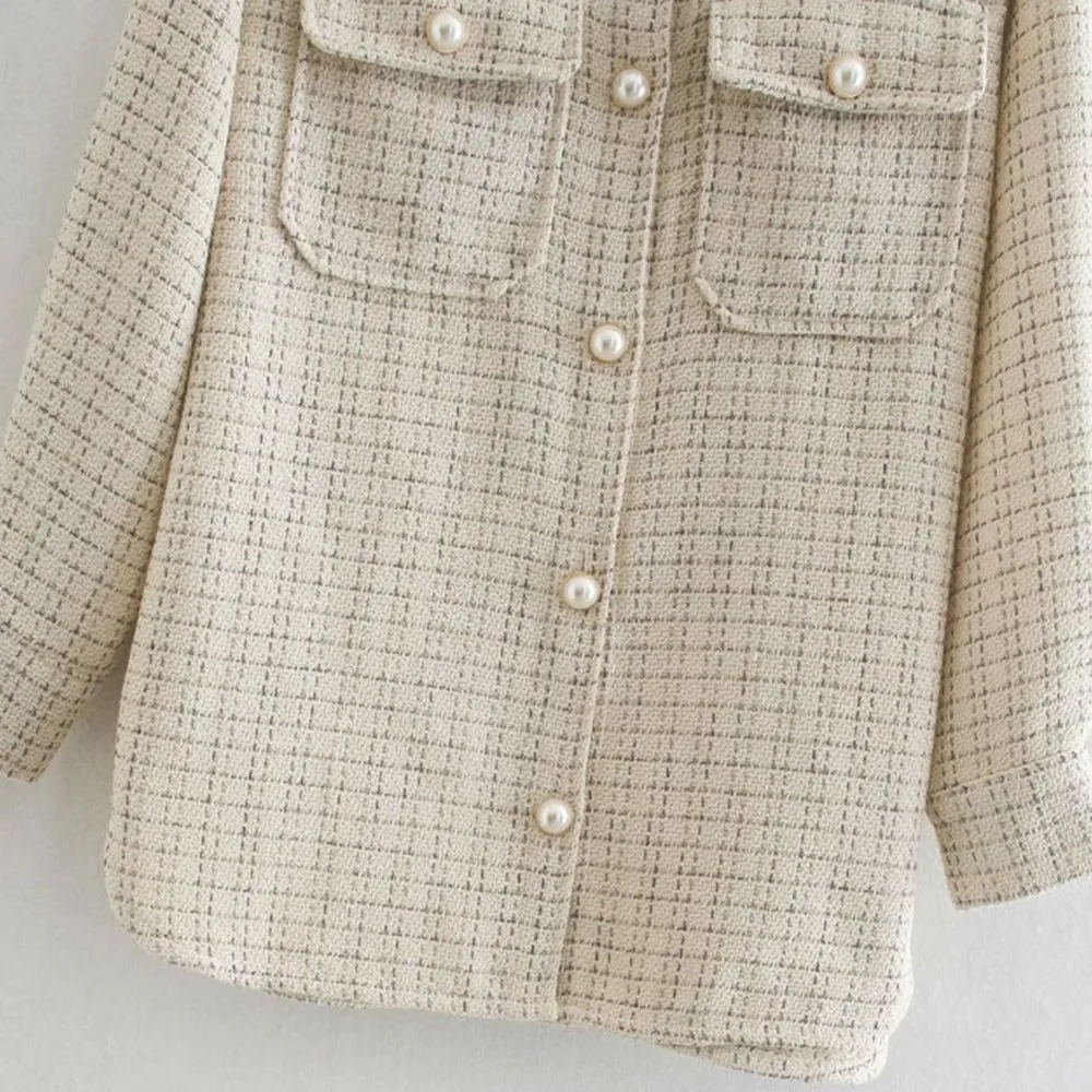 Delores Oversized Vintage Plaid Shirt