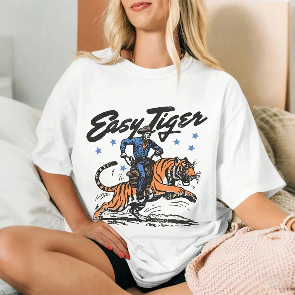 Easy Tiger Western Grunge Cowboy T-shirt