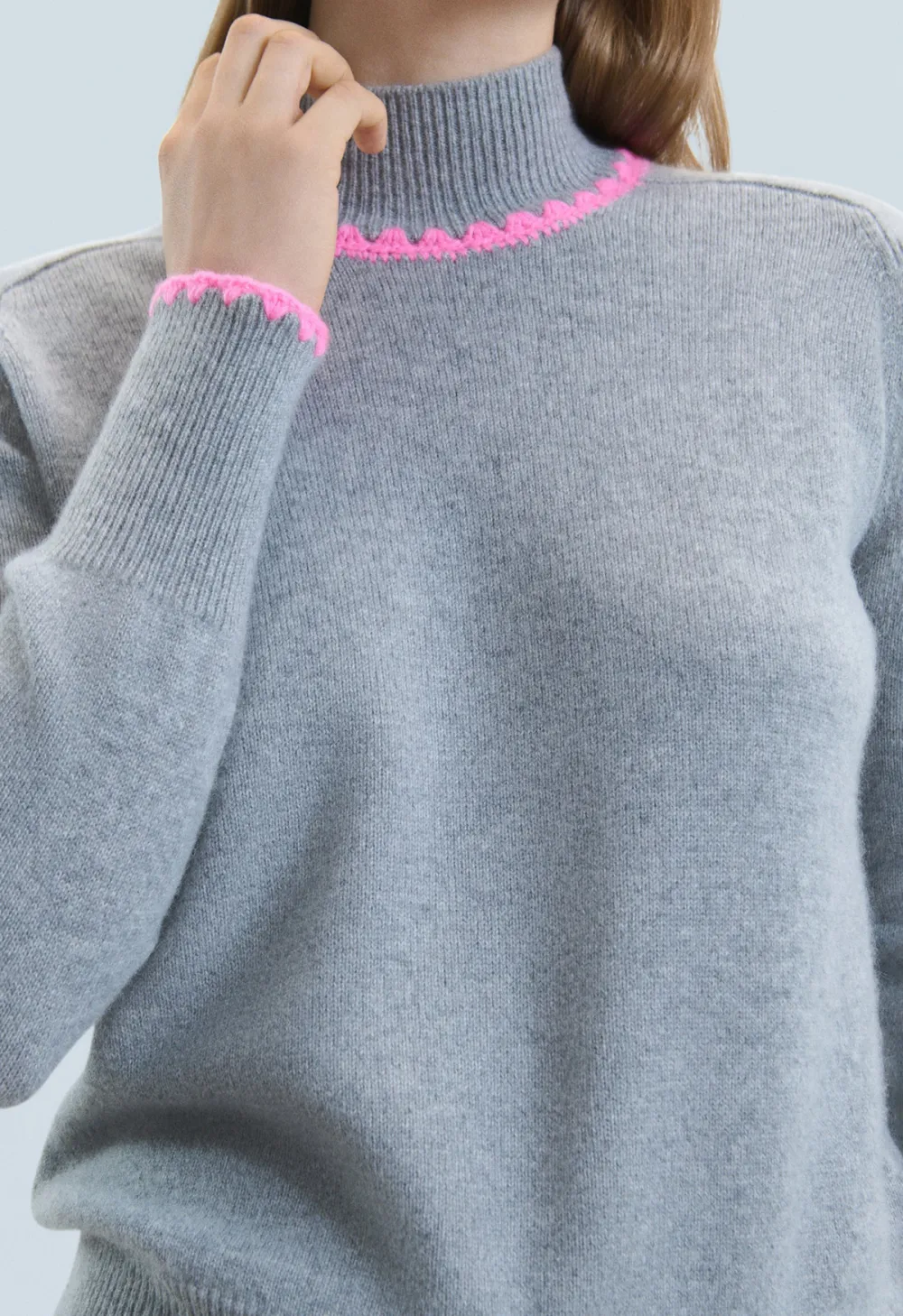 High-Neck Autumn And Winter Warm Sweater