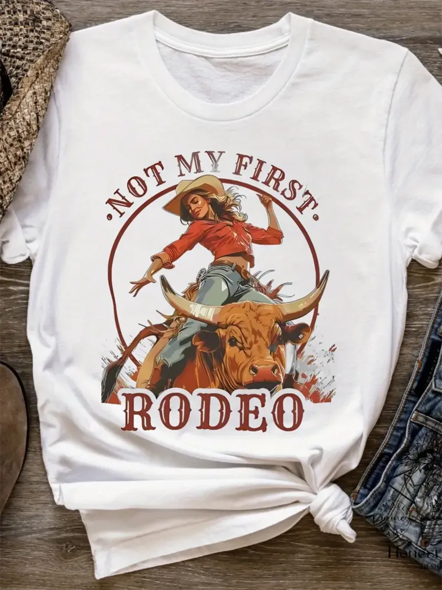 Wild West Cowboy Girl T-Shirt