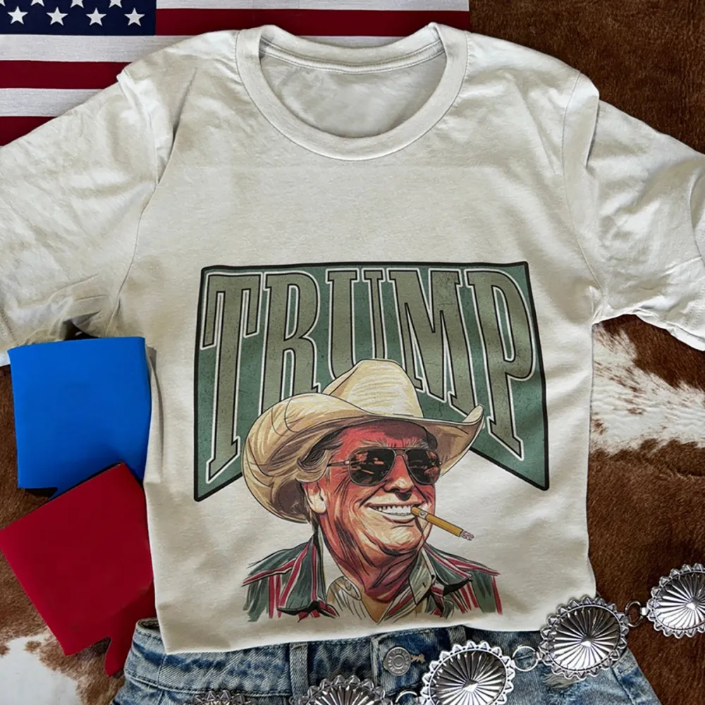 Cowboy Trump Graphic Tee