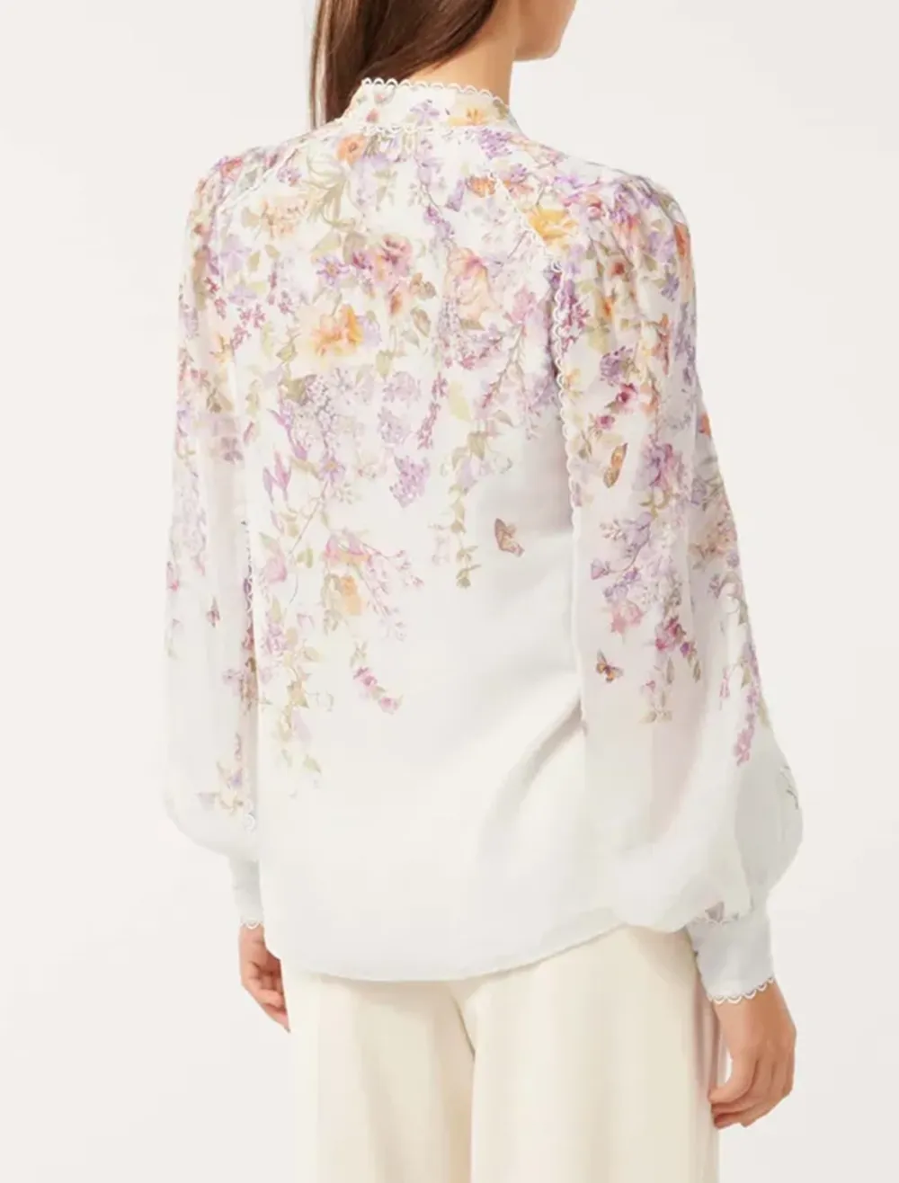 Emma Trim Detail Blouse