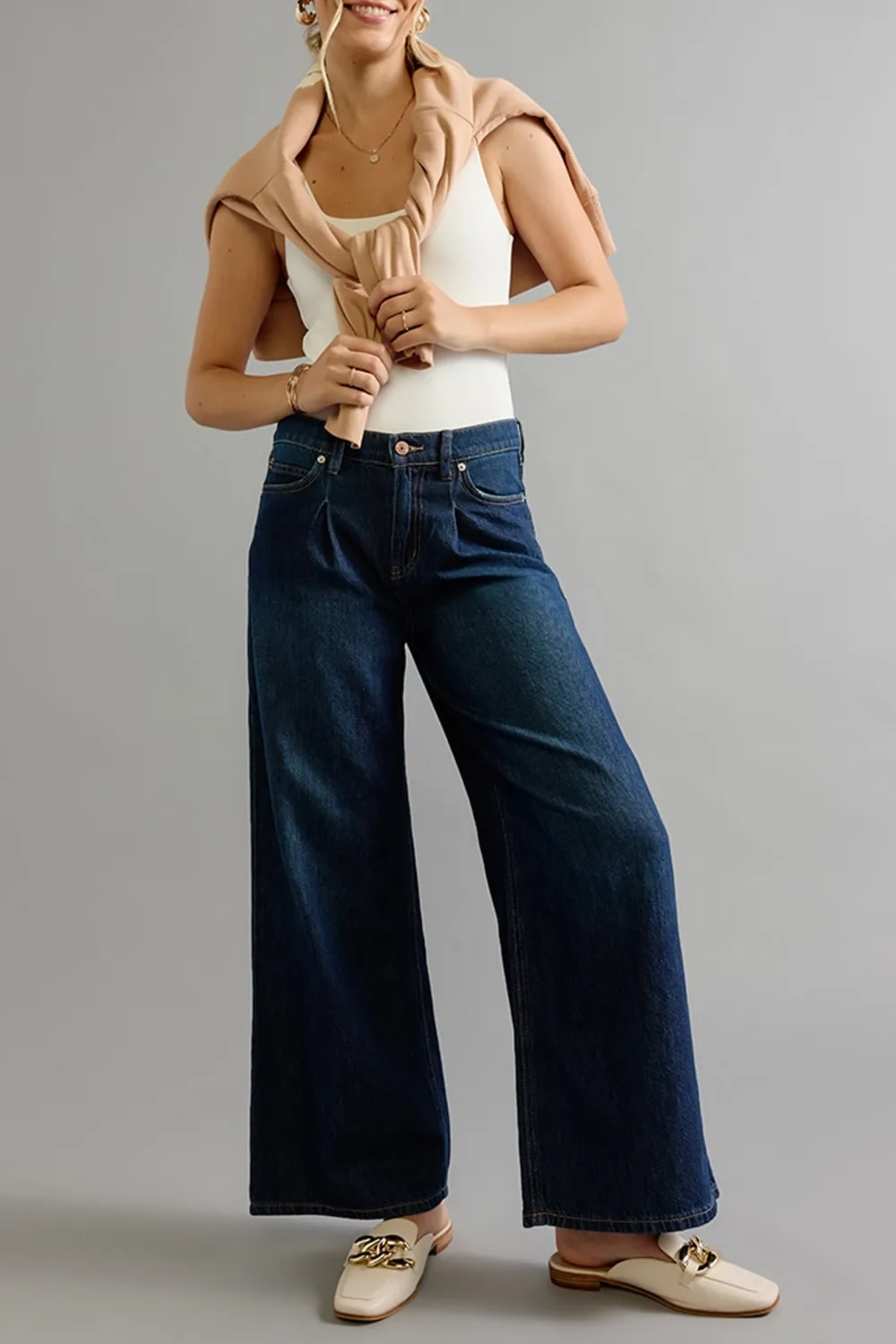 Hallie Baggy Denim Dad Jeans