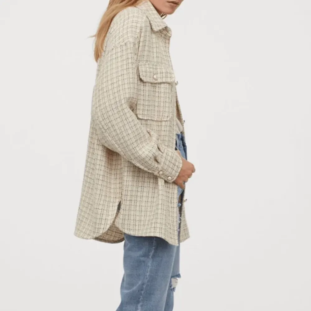 Delores Oversized Vintage Plaid Shirt