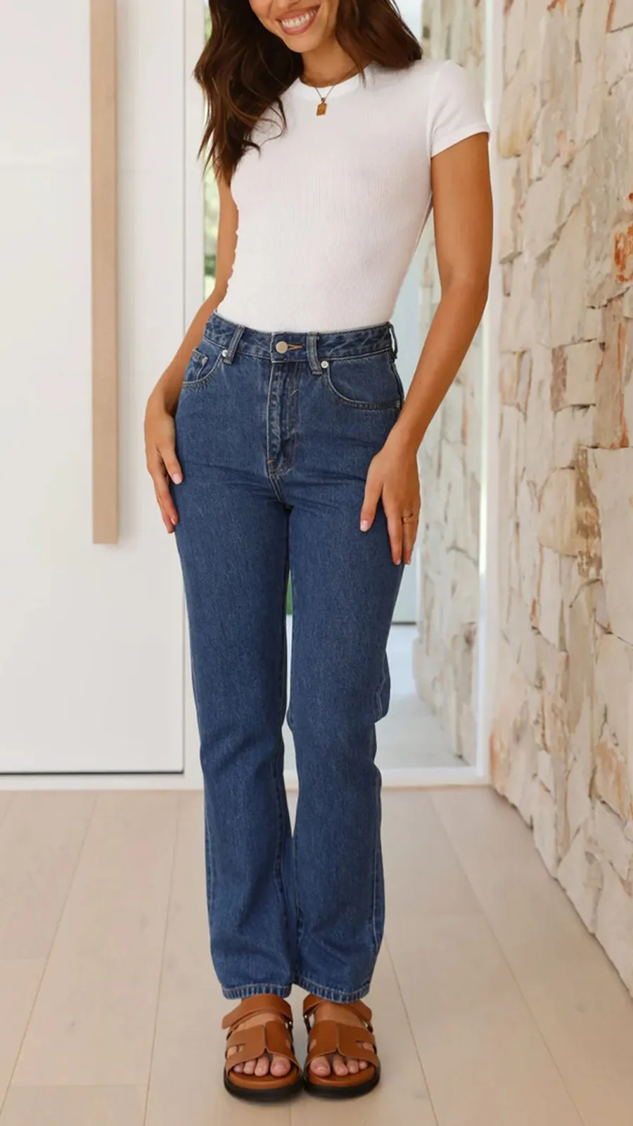 Organic Straight Leg Jean