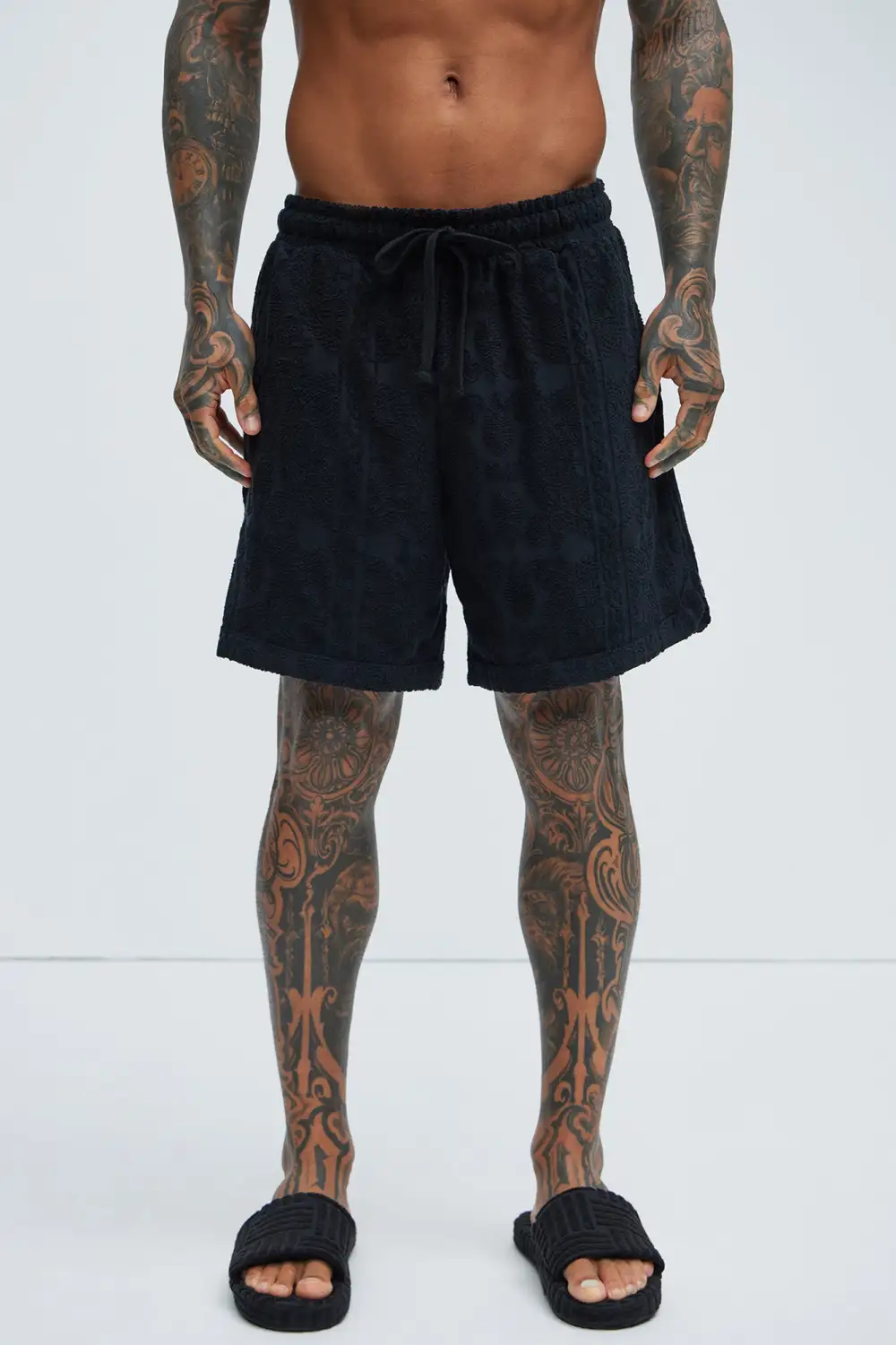 Link Textured Shorts