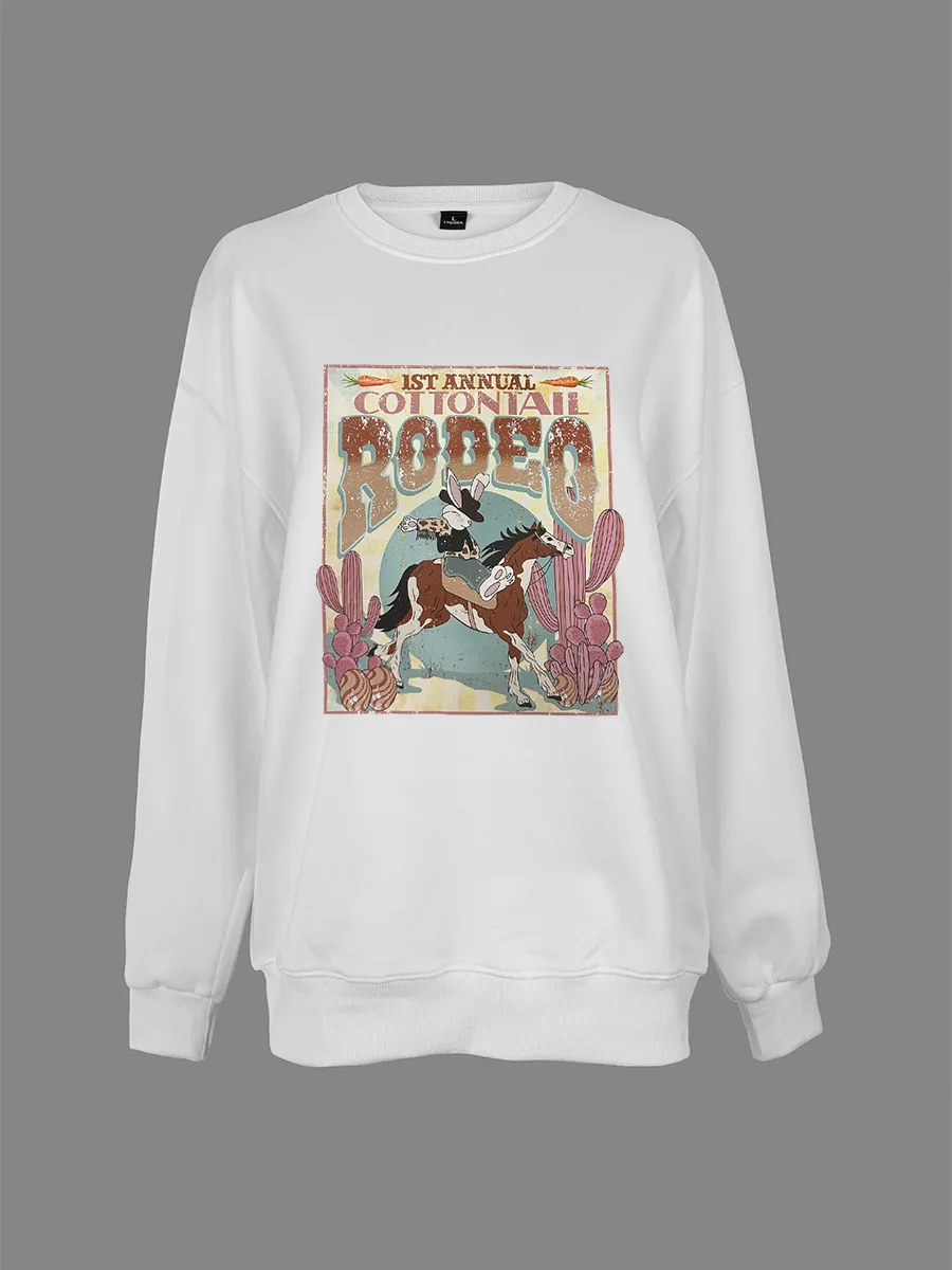 Cottontail Rodeo sweatshirt