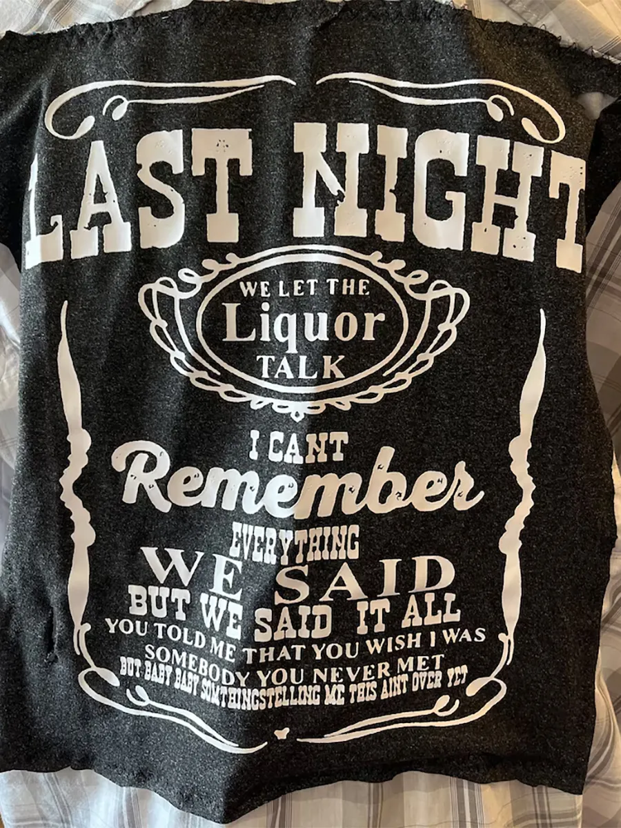 Last Night T-Shirt