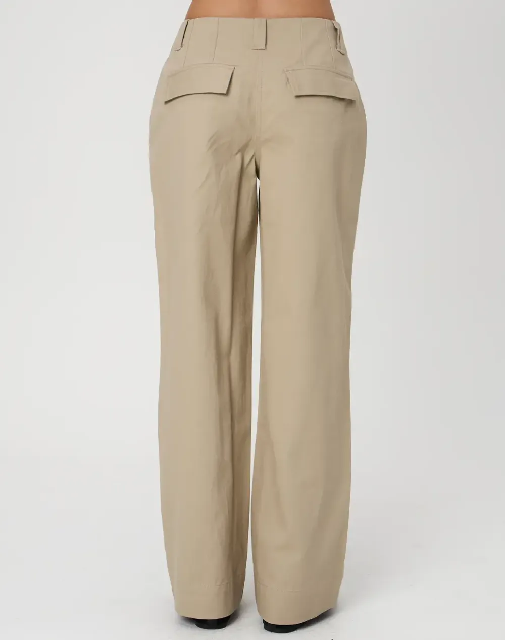 Straight Leg Low Rise Pant