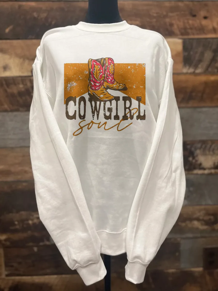 Cowgirl Soul sweatshirt