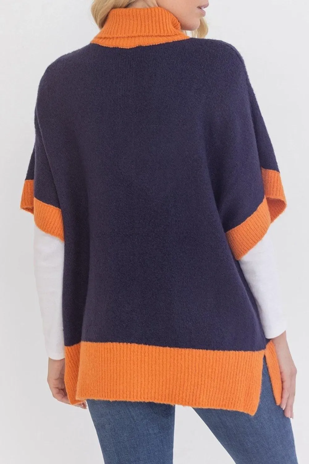 Roll Neck Short Sleeve Jumper