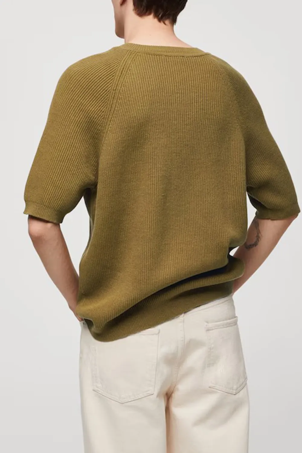 Relaxed-fit knitted sweater