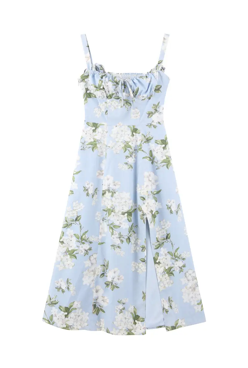 Kirsten Dress - Blue Floral