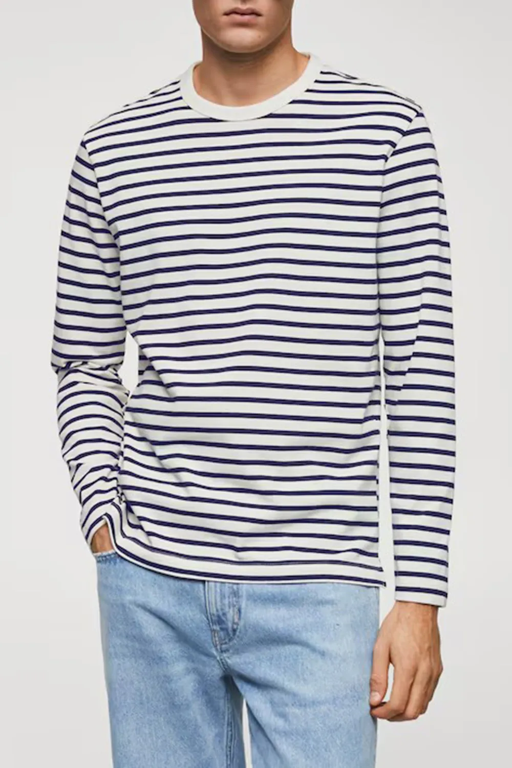 Regular Striped Long Sleeves T-Shirt