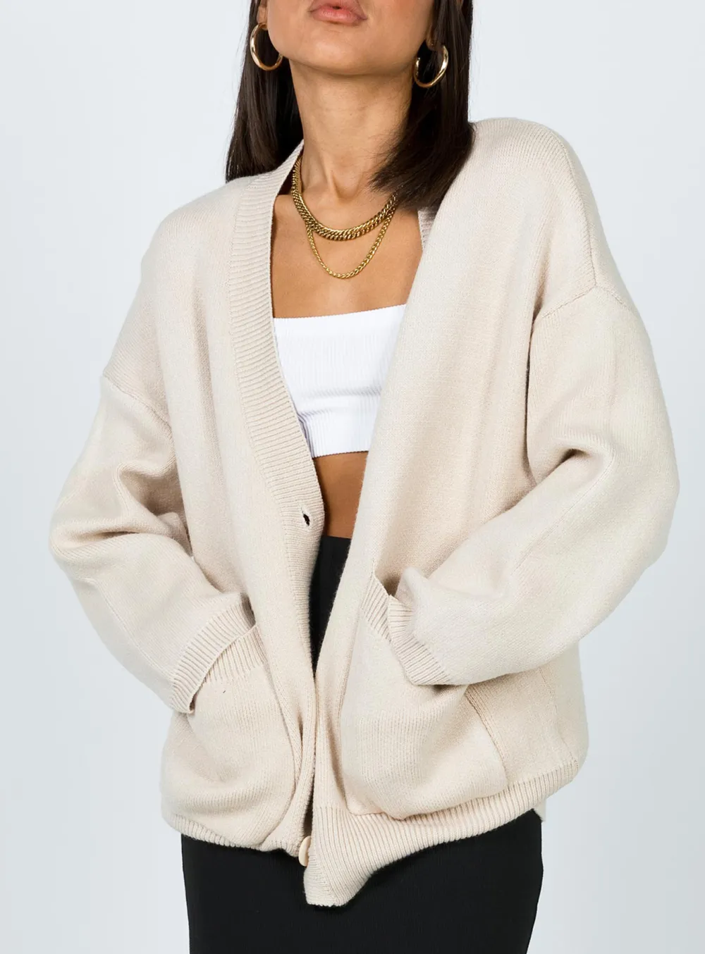 Burke Cardigan Cream