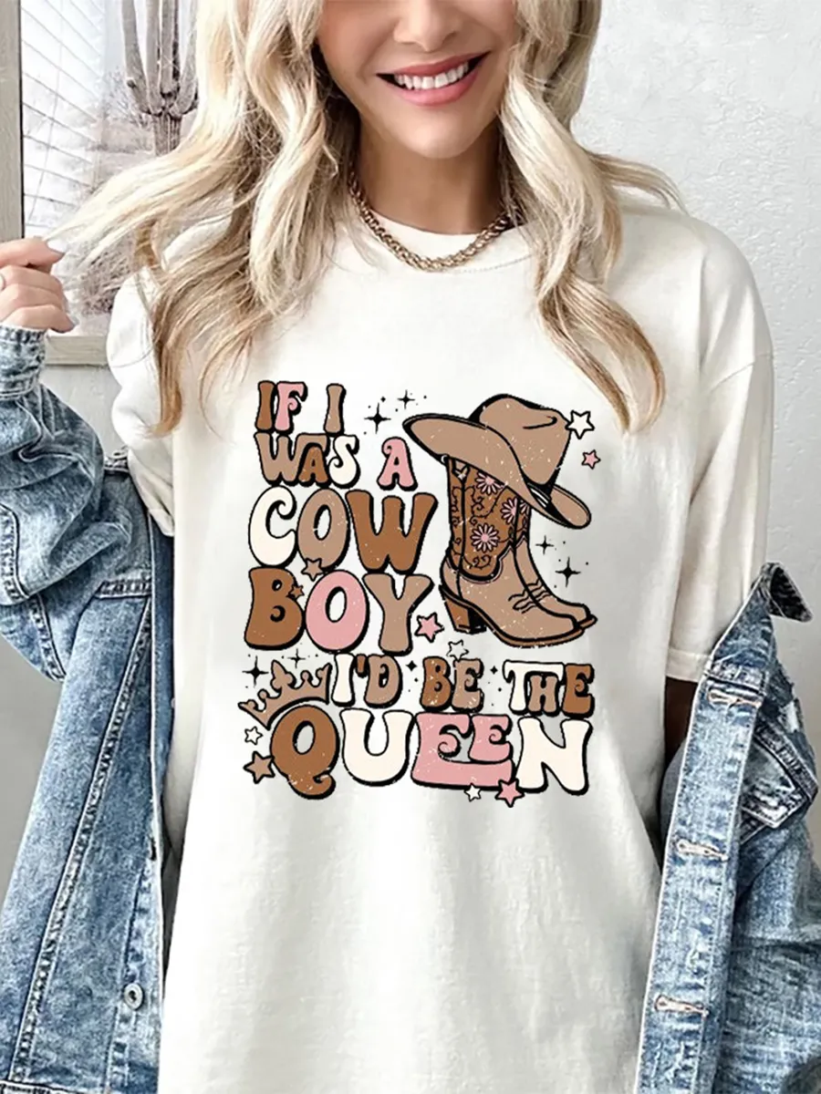 If I Was A Cowboy Graphic Tee