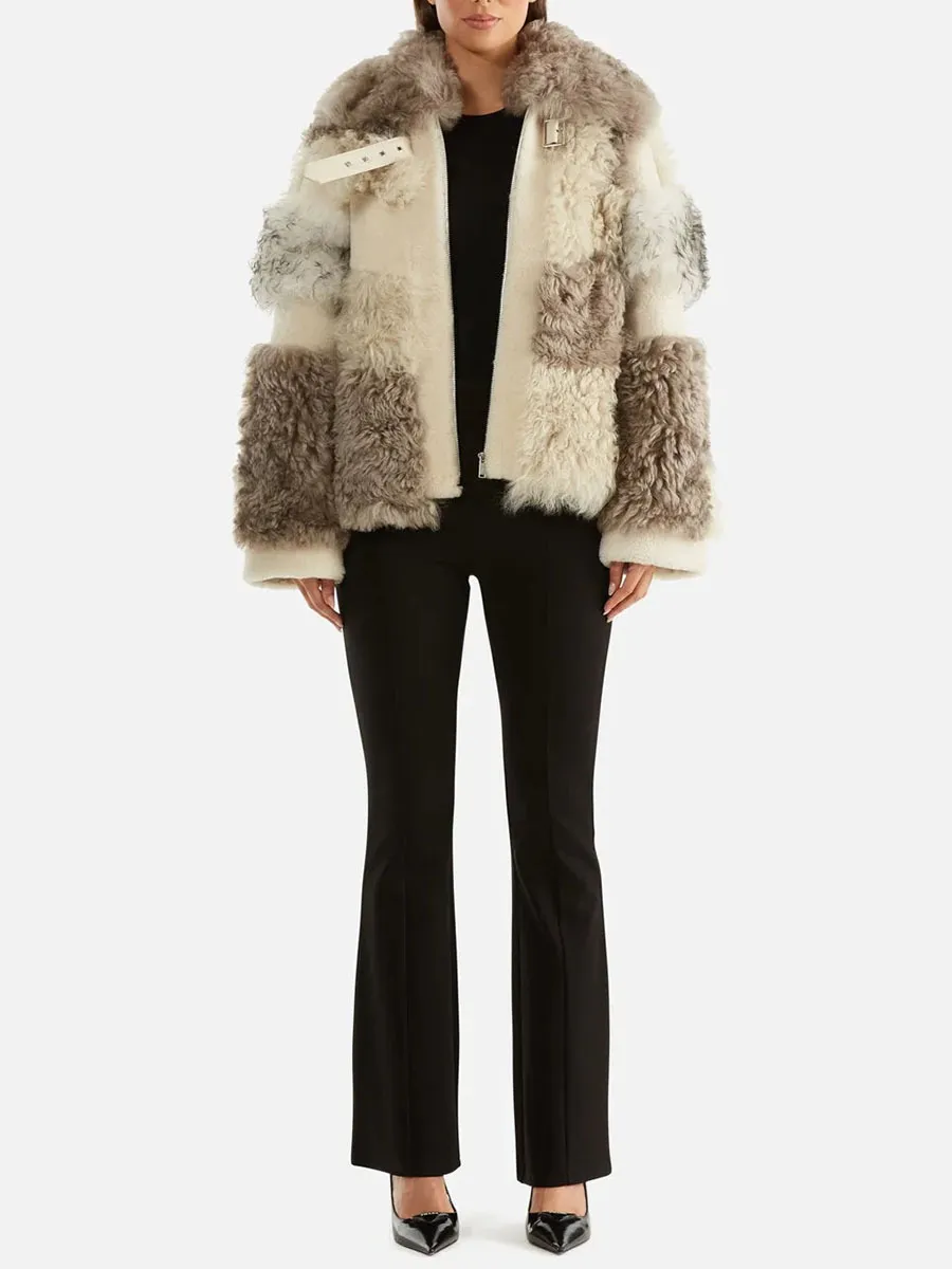 ENA PELLY SHAE SHEARLING JACKET