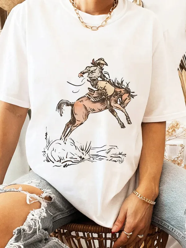 Cowboy Mustang T-shirt