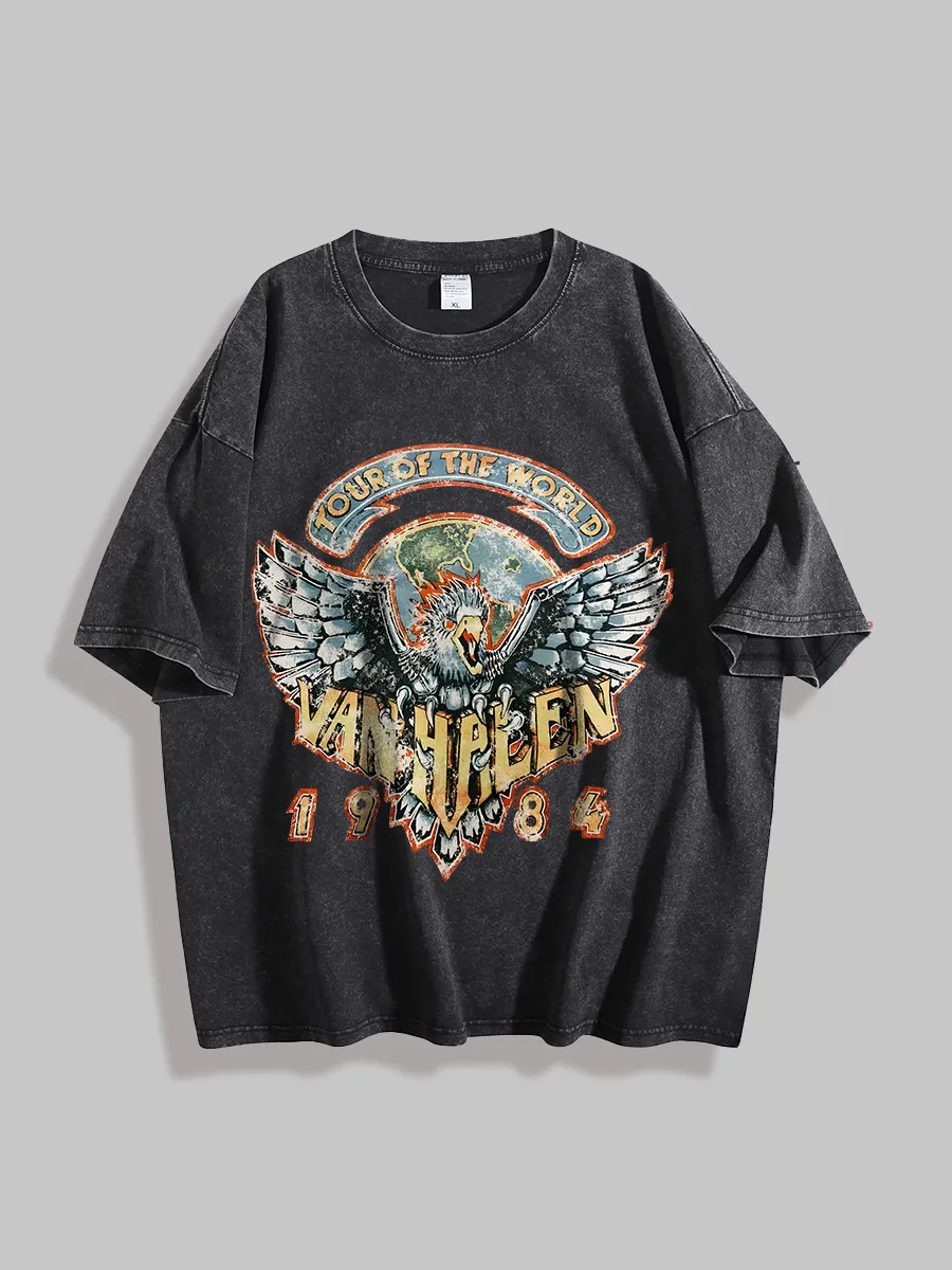 Size Van Halen Graphic Tee