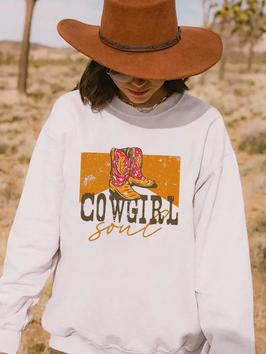 Cowgirl Soul sweatshirt