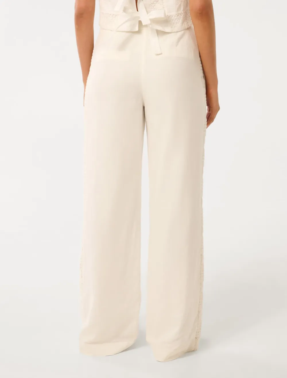 Harmony Crochet Wide-Leg Pants