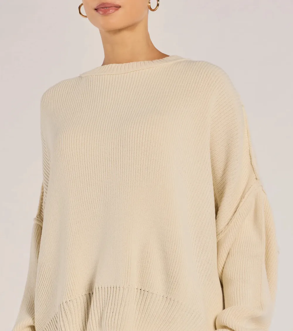 Knit Perfection Crew Neck Pullover Sweater