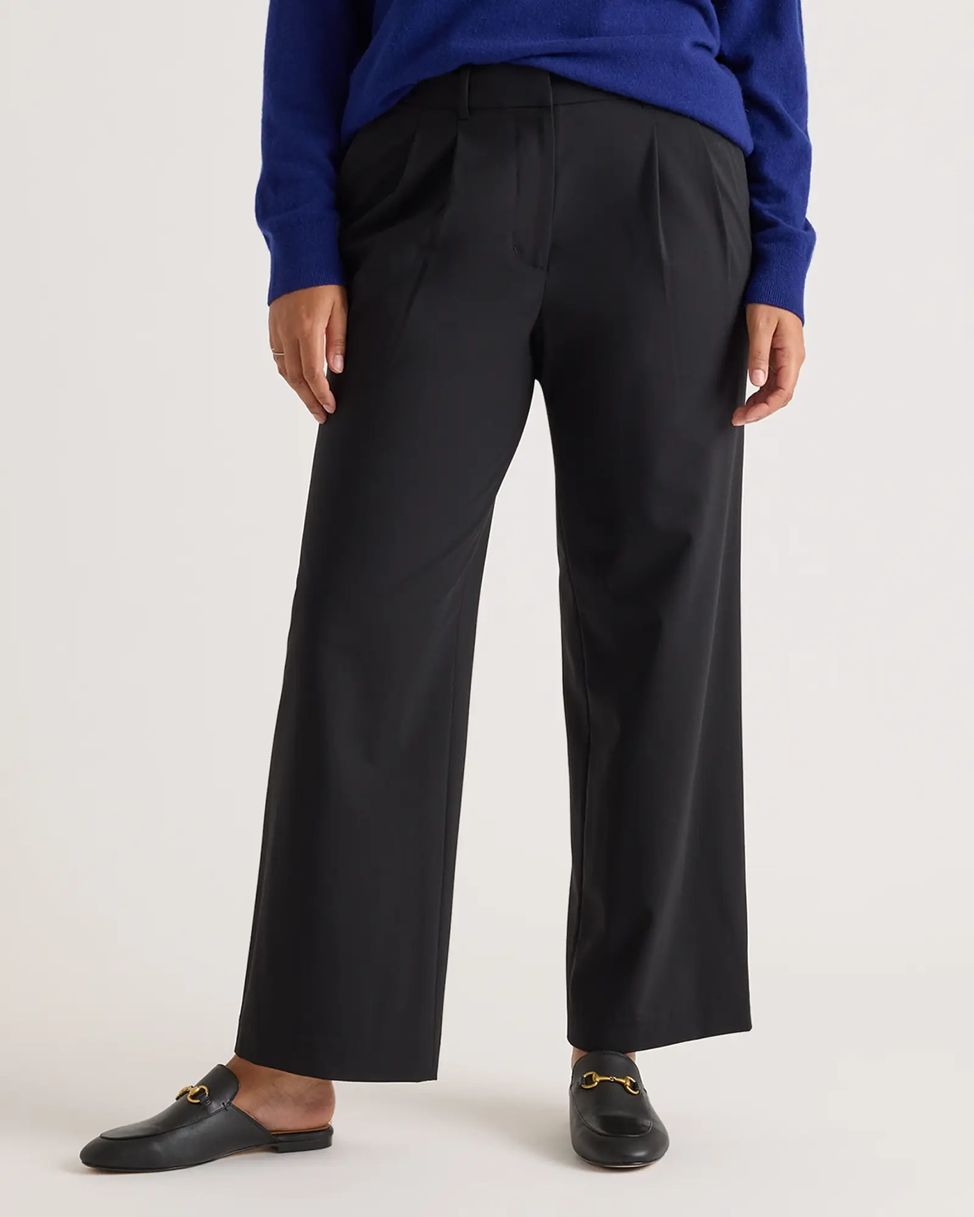 Italian Wool Pleated Trouser