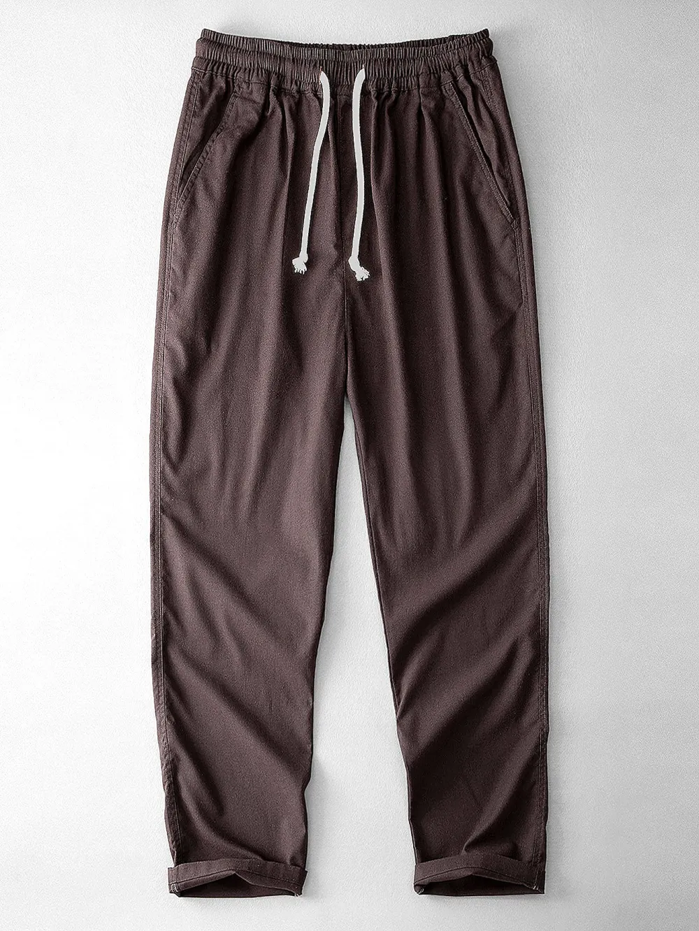 Straight Leg Linen Pants