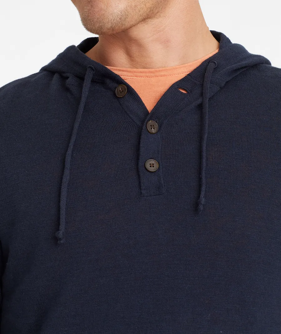 Black Button Down Men Sweatshirts