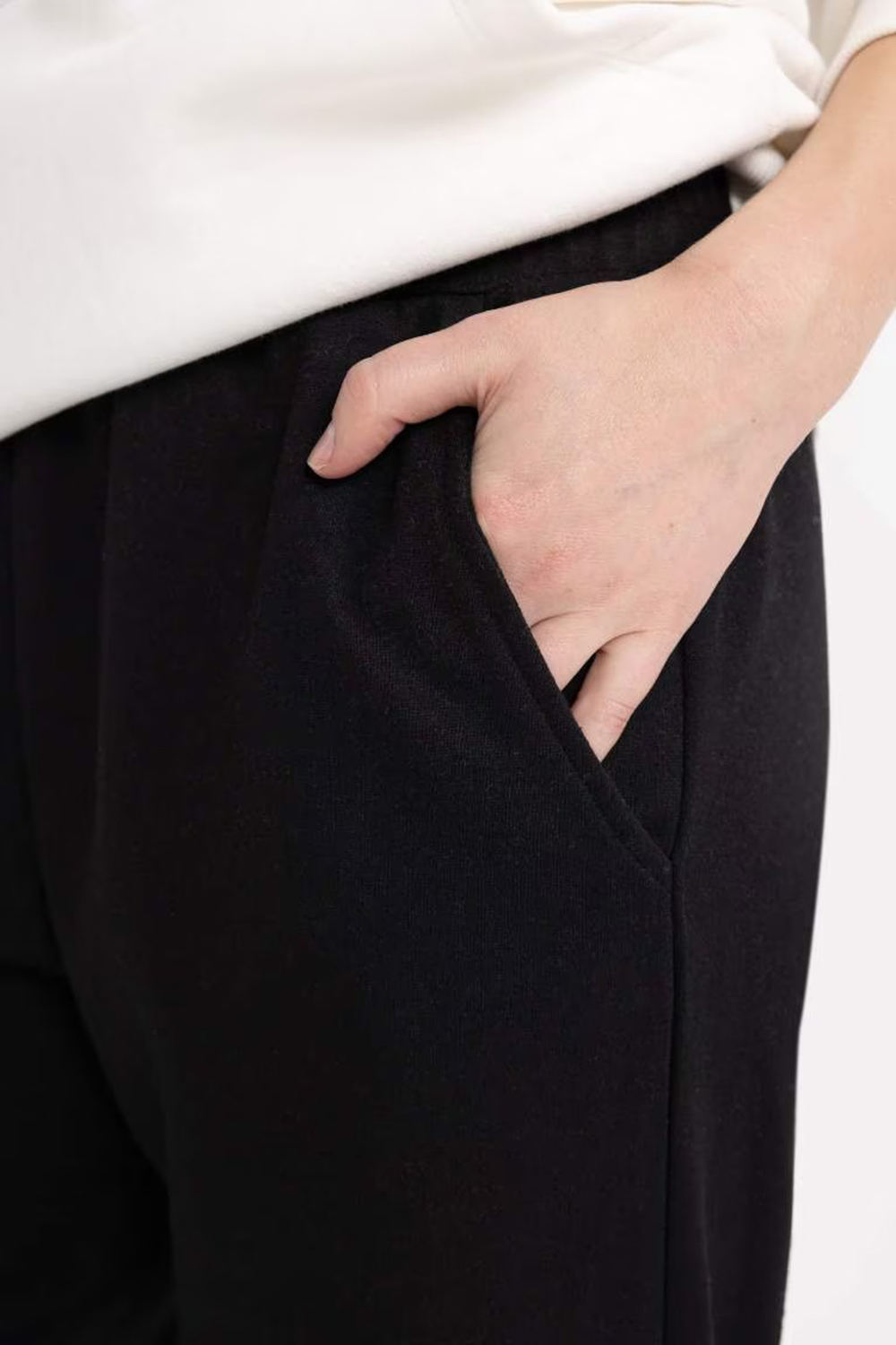 Jogger High Waist Thin Sweatshirt Trousers