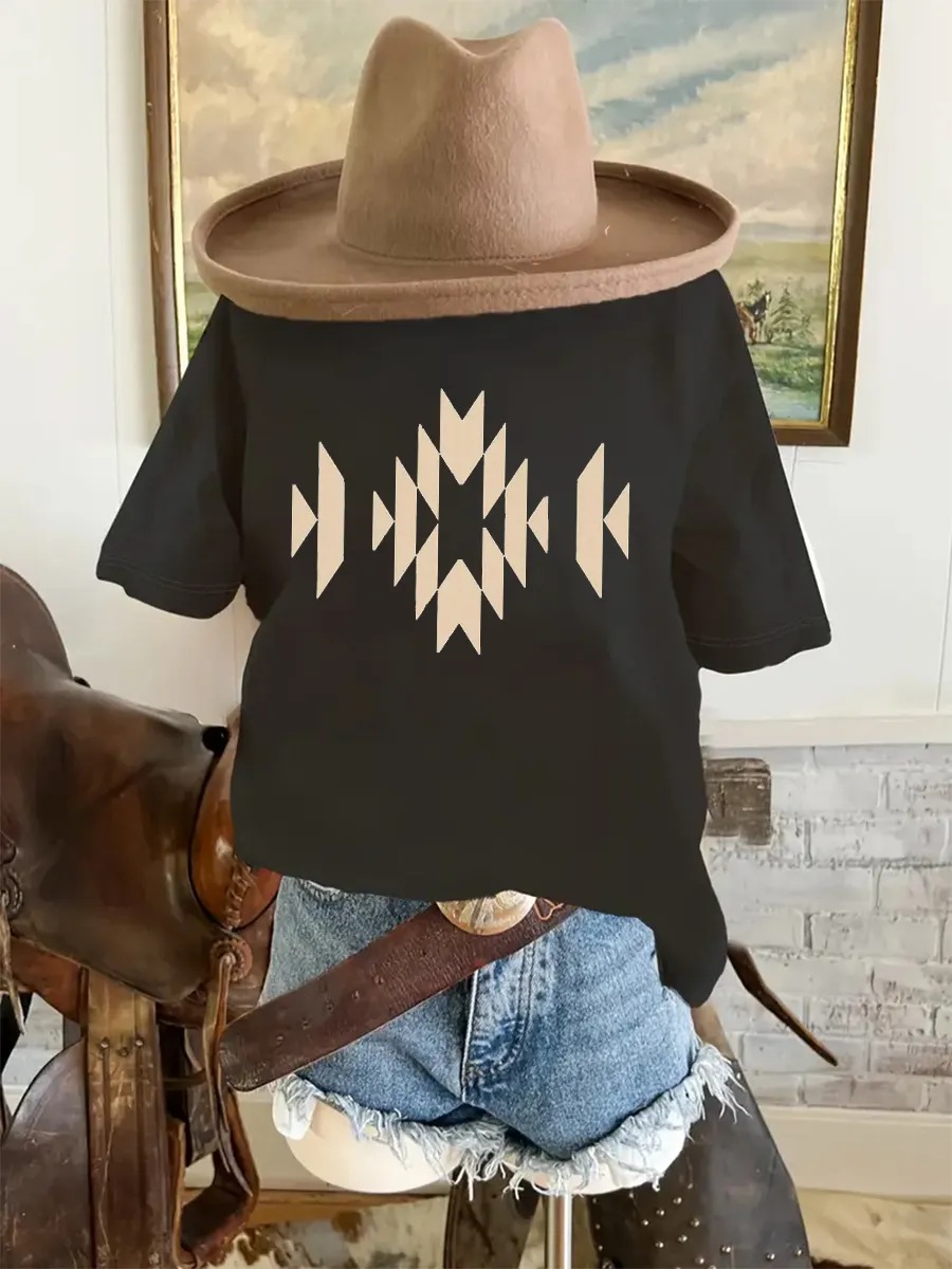 Aztec Western Graphic Tee