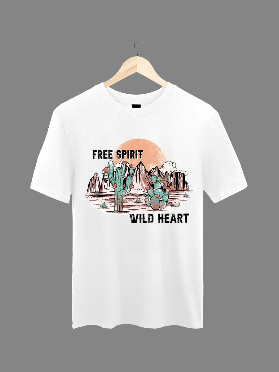 Free Spirit Wild Heart Western T-shirt