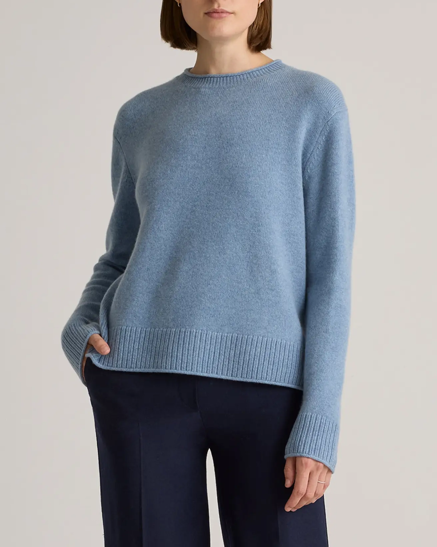 Boxy Crewneck Sweater