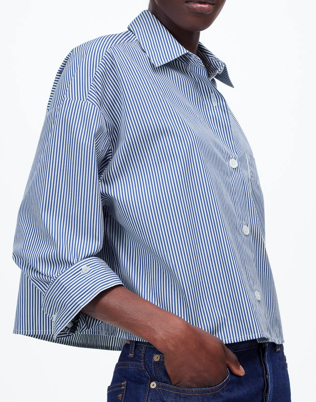 Straight-Hem Shirt