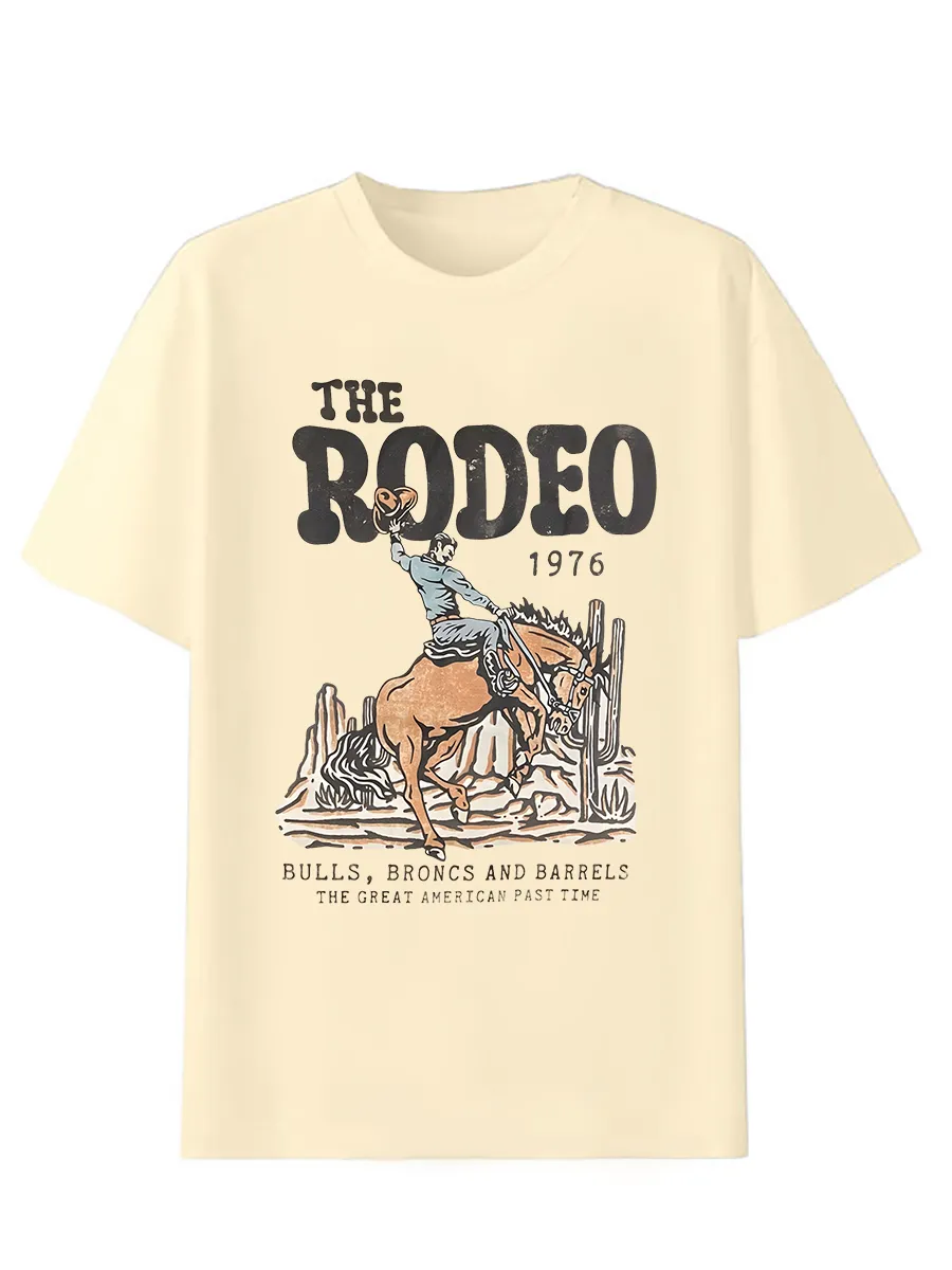 Rodeo 1976 Pattern T-shirt