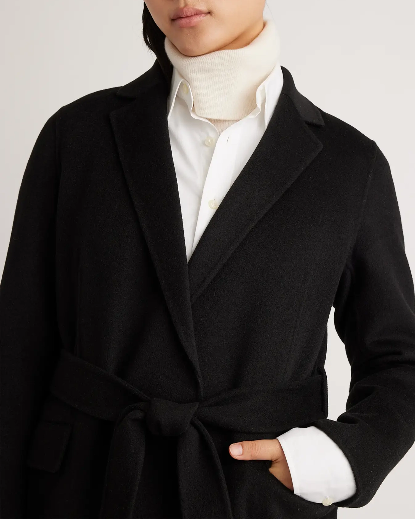 Daily Double-Faced Wrap Coat