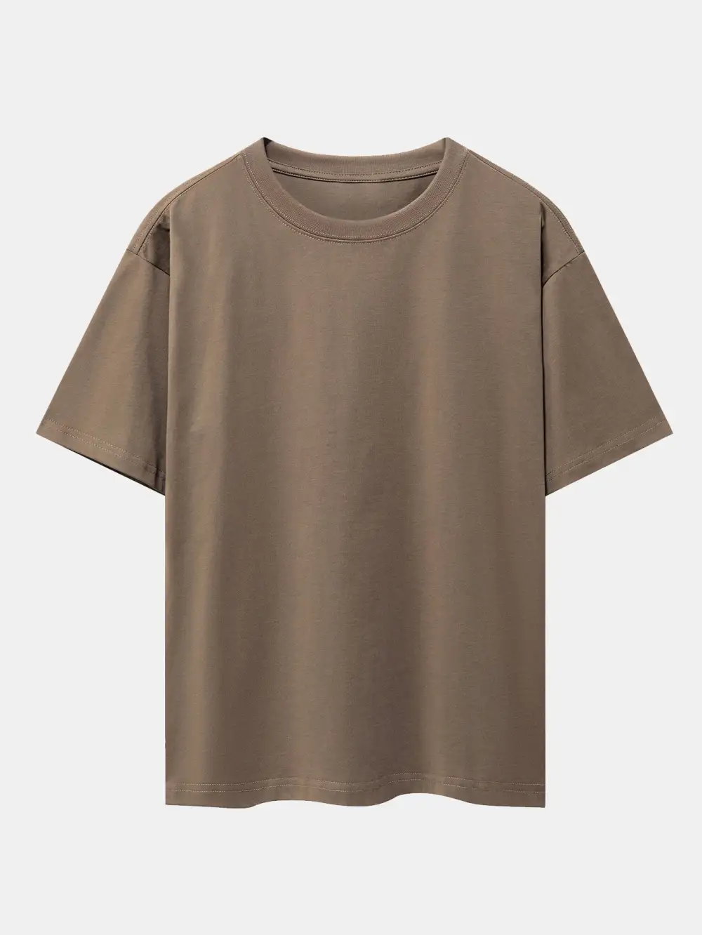 Basic Heavy Weight Drop Shoulder Oversize T-Shirt