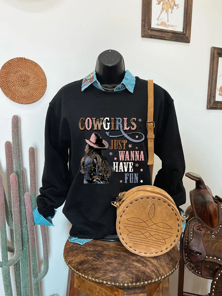 Cowgirl just wants to have fun sportswear