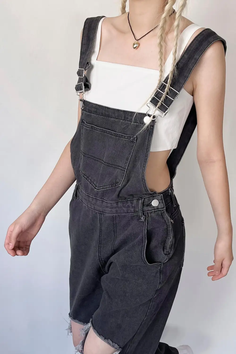 Nora Cut Out Overalls