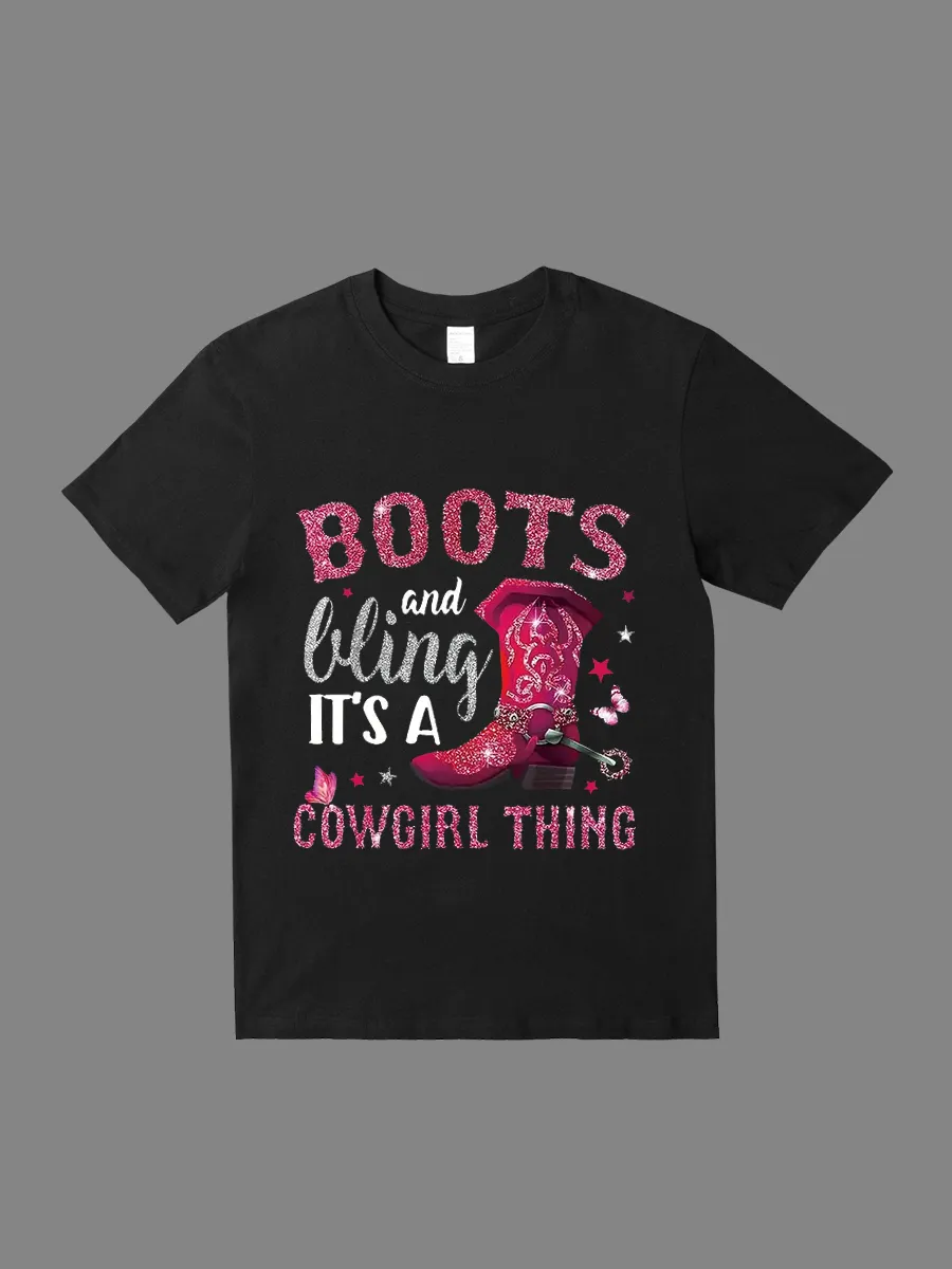 Boots Cowgirl Thing T-Shirt