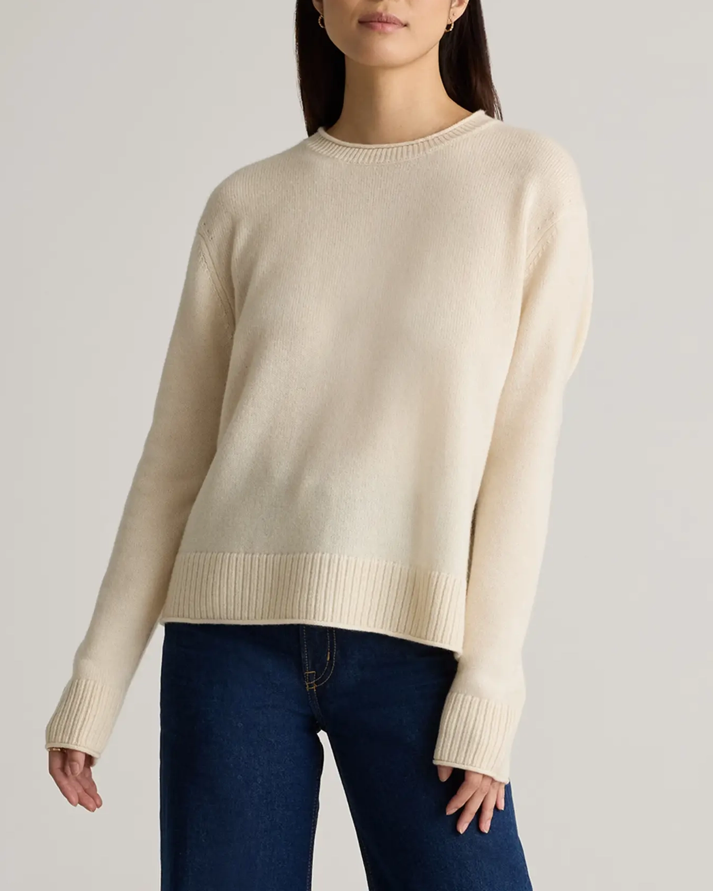 Boxy Crewneck Sweater