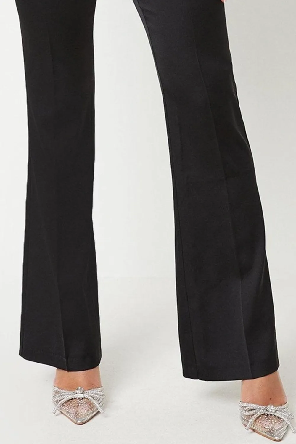 Premium Slim Leg Flare Trouser