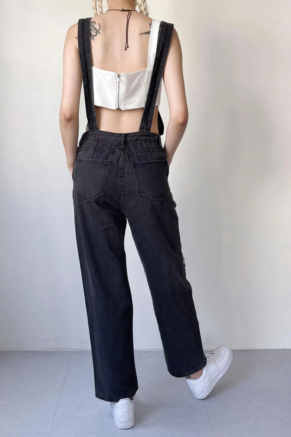 Nora Cut Out Overalls