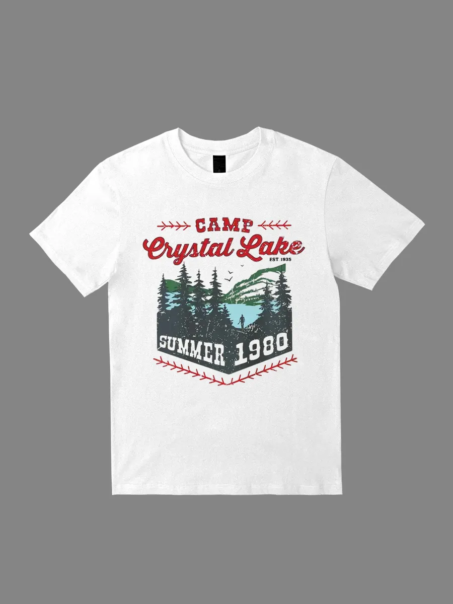 Camp Crystal Lake Crop T-shirt