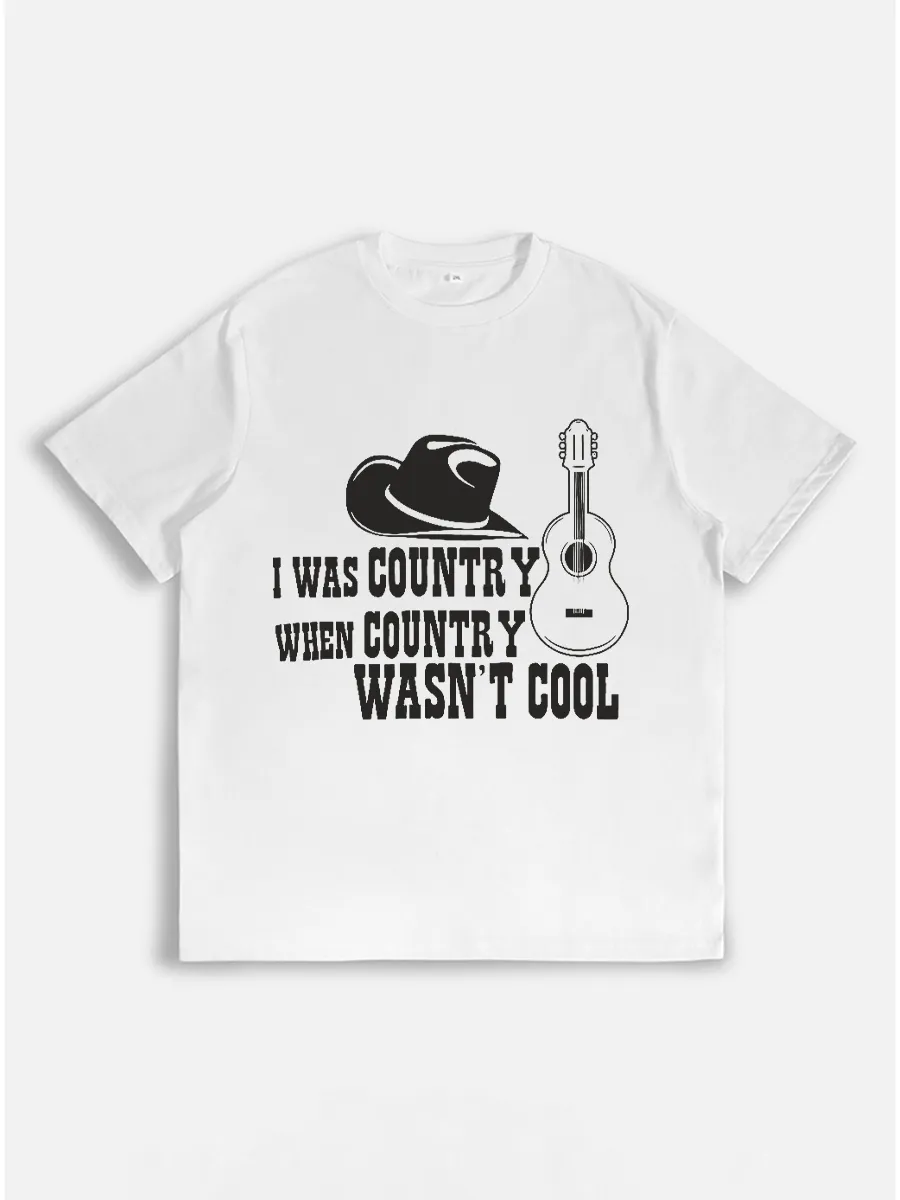 (2-Pack) I Was Country When Country Wasn't Cool T-shirt