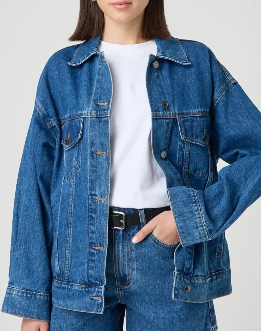 Longline Denim Jacket