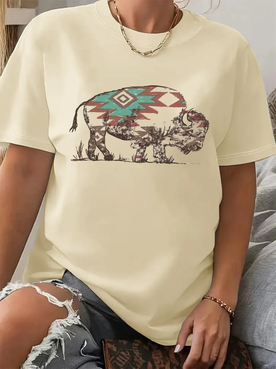 Buffalo Aztec T-Shirt