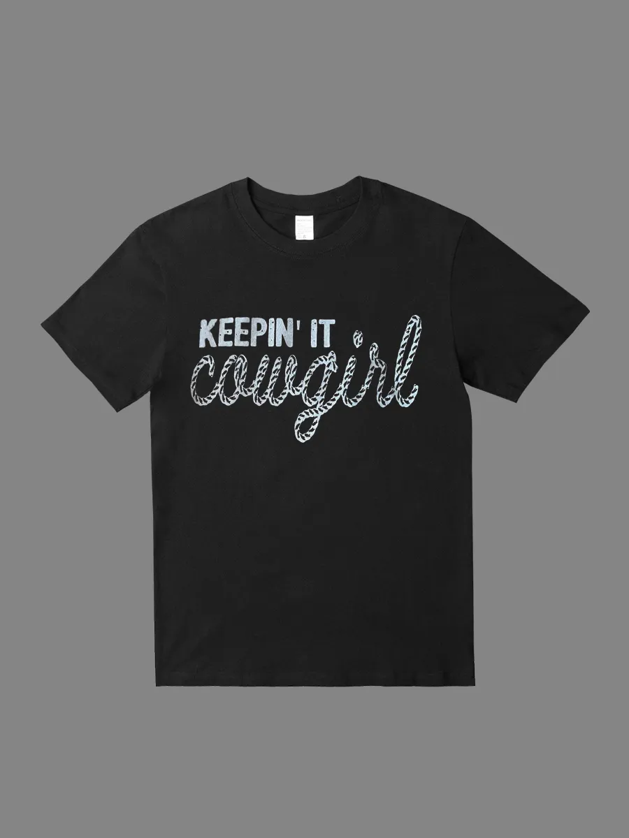 Keepin it Cowboy Girl T-shirt